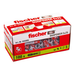 Fischer DUOPOWER plug  zonder schroef