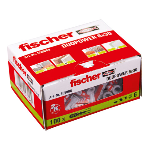 Fischer  SX plug DUOPOWER 6x30