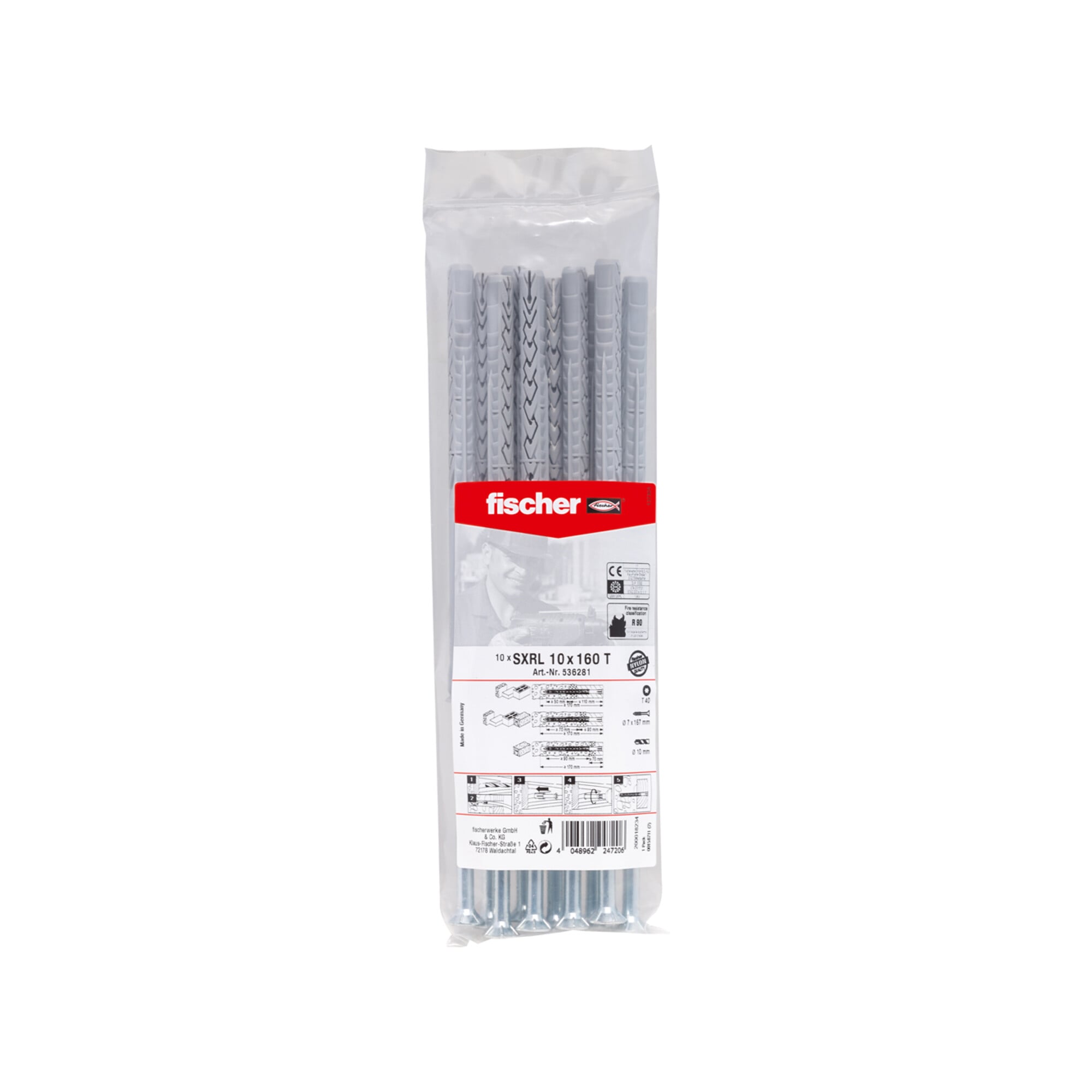 fischer SXRL 10x160 T B NV