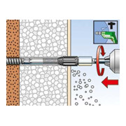 fischer Système d'ancrage Thermax 8/80 M6-2