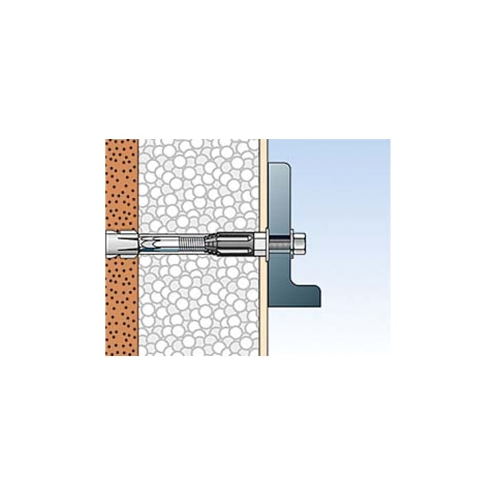 fischer Système d'ancrage Thermax 8/80 M6