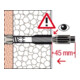 fischer Système de montage décalé TherMax 8/160 M6