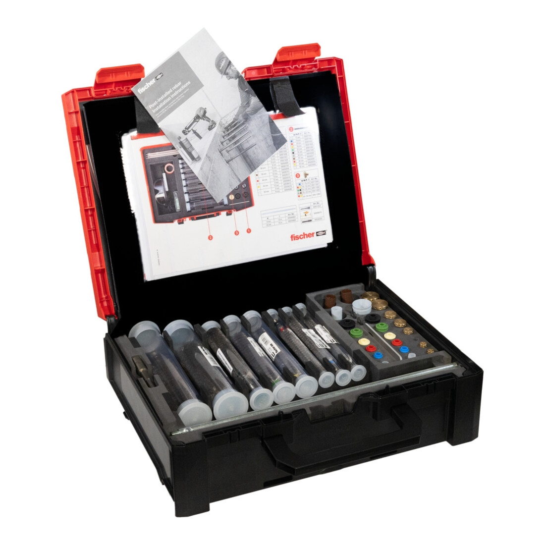 fischer Systemkoffer Bewehrungsanschluß
