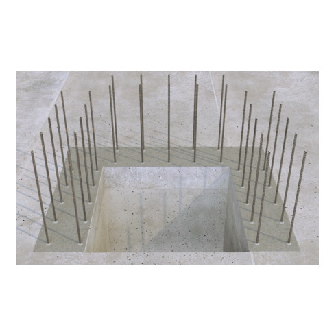 fischer Systemkoffer Bewehrungsanschluß