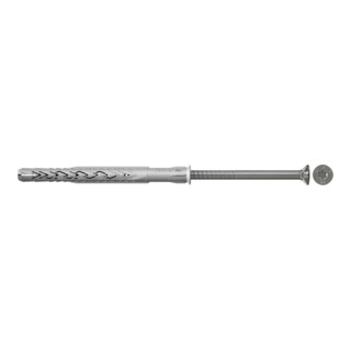 fischer Tassello a codolo lungo SXRL con vite a testa svasata in acciaio legato TX