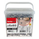 fischer Terrasschroef FTS-RTP 5,0 x 60 BT 450, bolverzonken kop, TX-aandrijving, in emmer