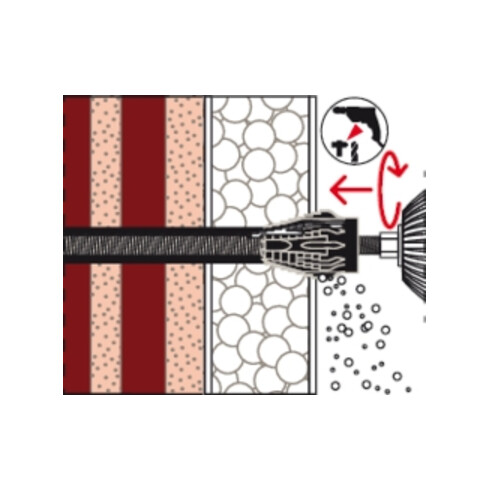 fischer TherMax goujon de réduction fileté M12/M8 R