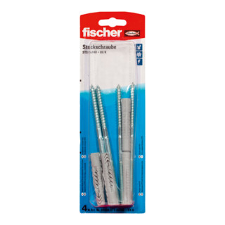 fischer Tige filetée STS 8 x 140 + UX K SB-SaMo