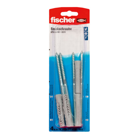 fischer Tige filetée STS 8 x 140 + UX K SB-SaMo