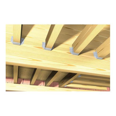 fischer Tirefond Power-Fast FPF-HT 10,0 x 120 ZPP 50, zingué blanc, filetage partiel
