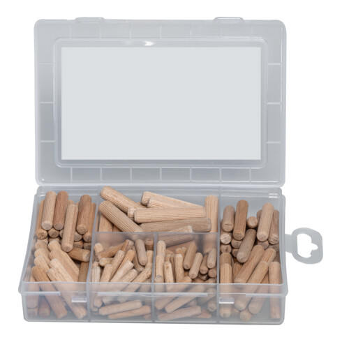 fischer Tourillons en bois easyDIY boîte (160 pièces)