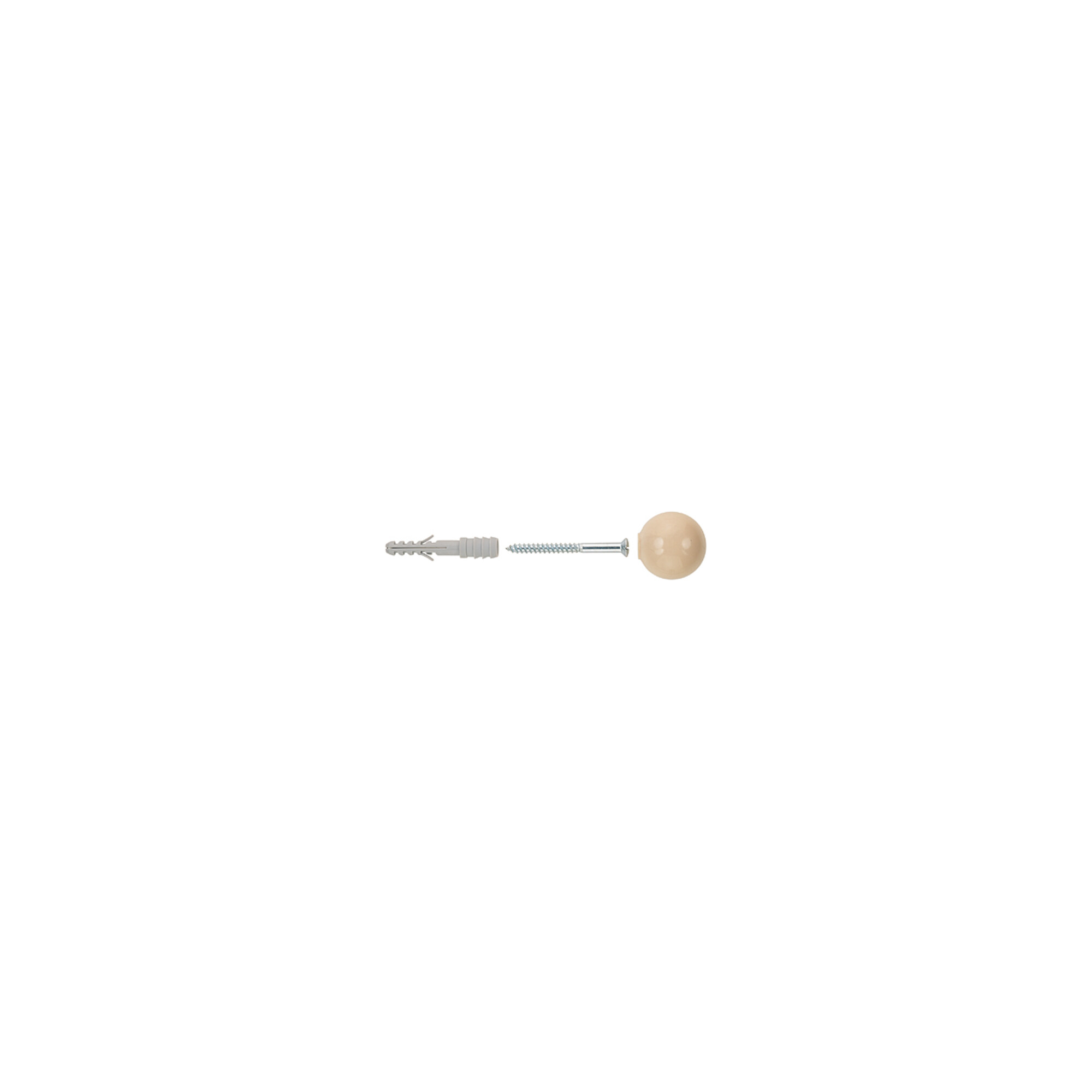 fischer Türstopper TS 8 W weiß