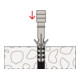 fischer Türstopper TS 8 W weiß