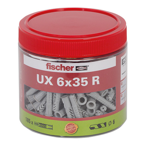 fischer universal plug UX R 6x35 R box
