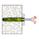 fischer Universaldübel UX Green 6x35 R K (20)-5