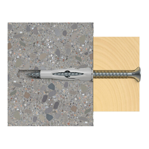 fischer Universaldübel FU S 8x50 S/10
