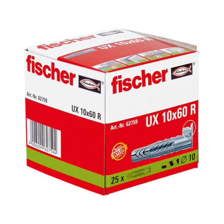 fischer Universaldübel UX 10x60 R