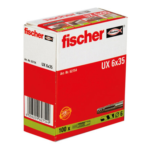 fischer Universaldübel UX 6