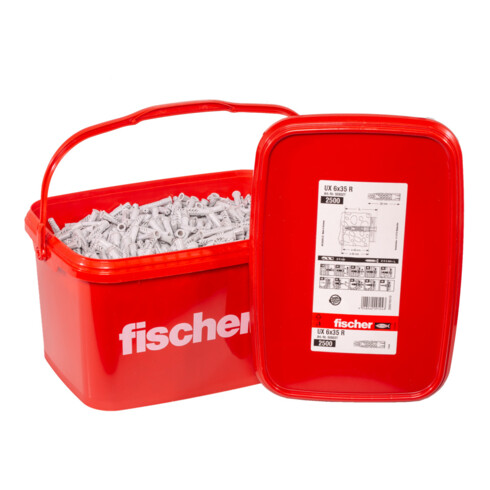 fischer Universaldübel UX 6x35 R Eimer