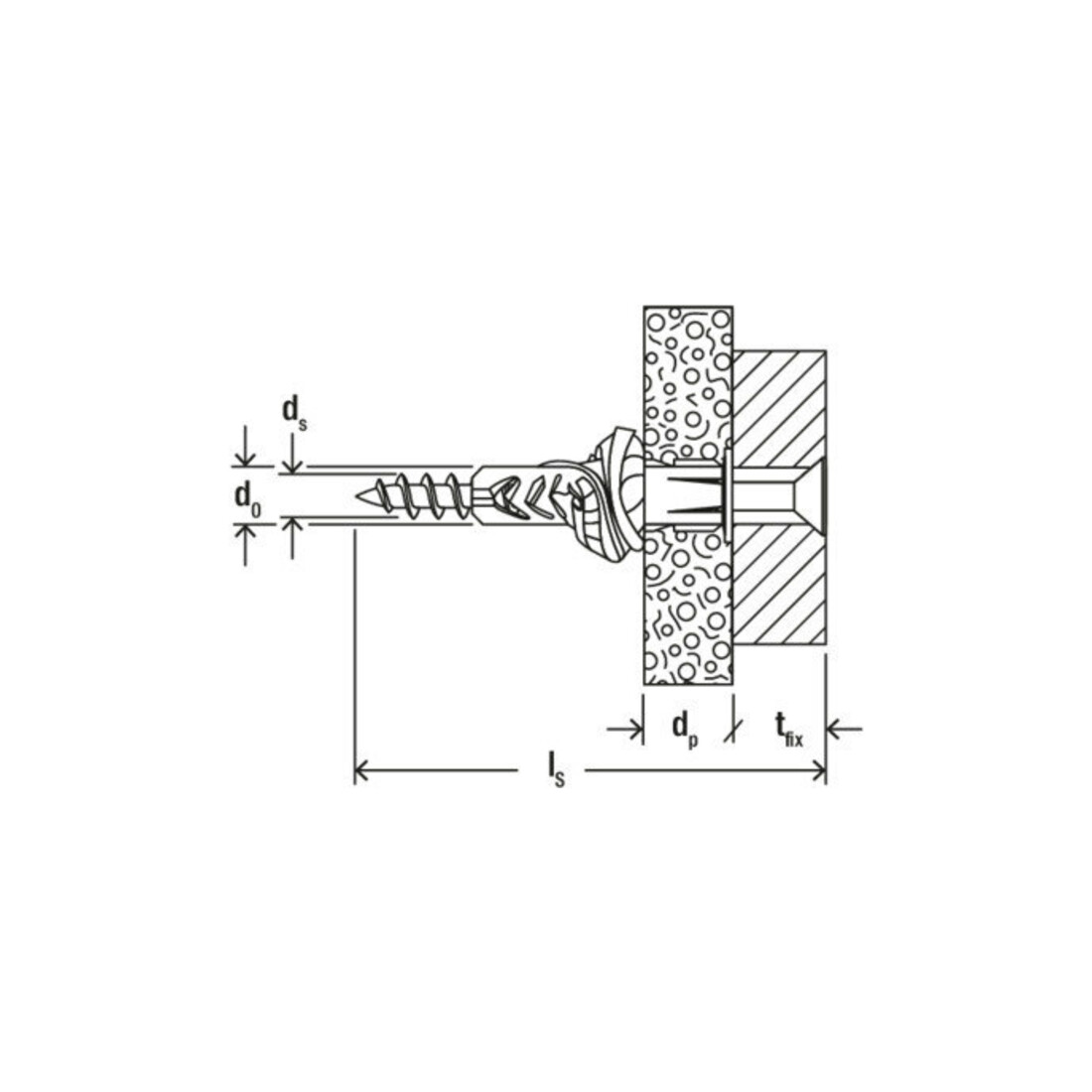 fischer Universaldübel UX 8x50 WH N K(2)
