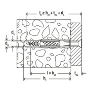 fischer Universaldübel UX 8x50 WH N K(2)-5