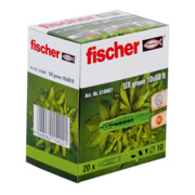 fischer Universaldübel UX GREEN mit Flachbund-4