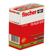 fischer Universeelplug FU 6 x 35 S/20 met schroef-2