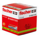 fischer  Universeelplug UX 8 x 50 R S/25 met kraag en schroef-2