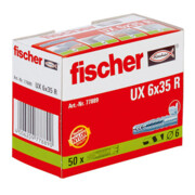 Fischer  universele plug UX 6x35 R-2