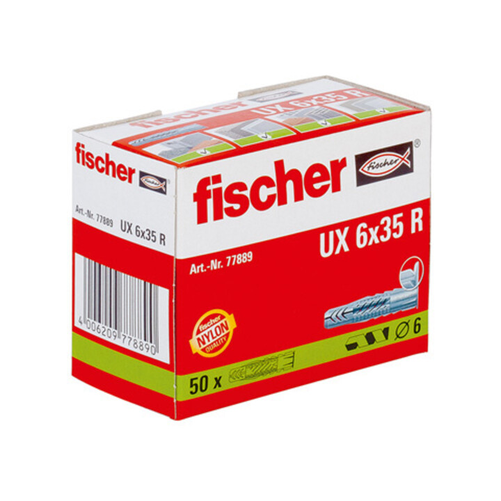 Fischer  universele plug UX 6x35 R