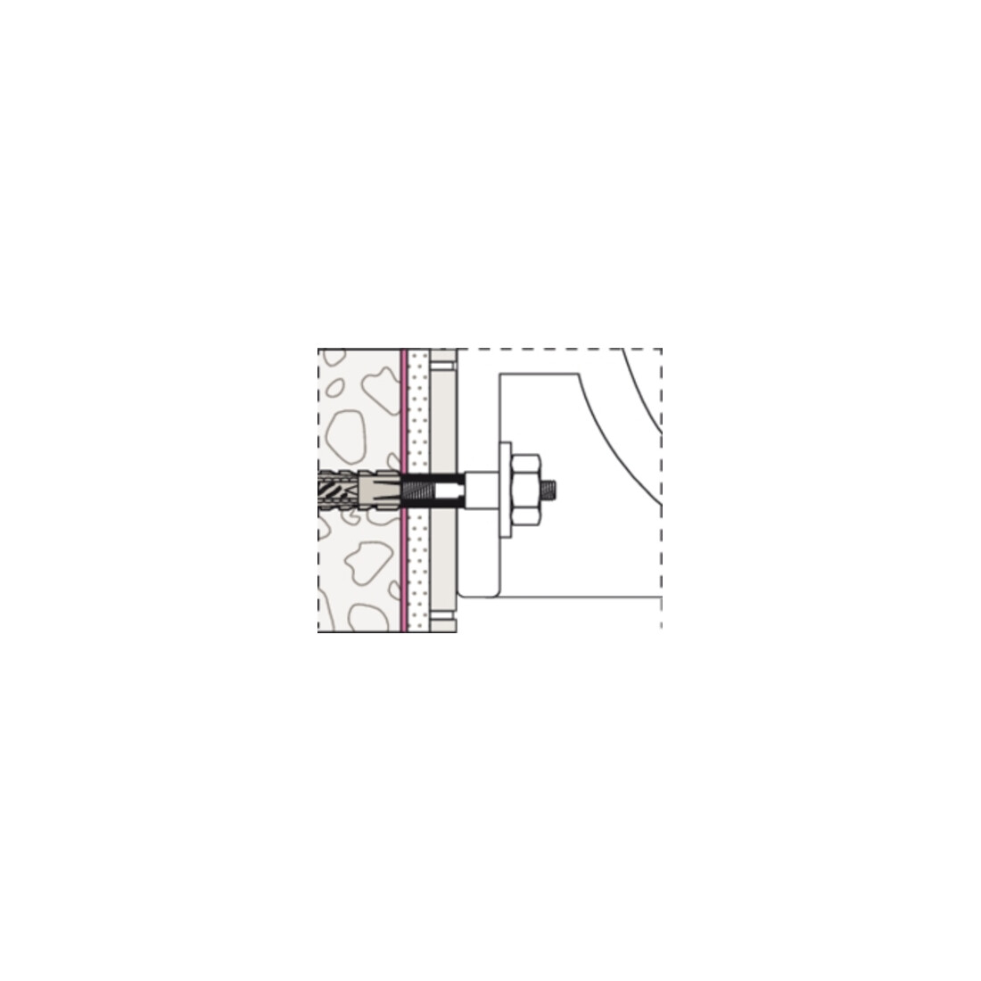 fischer Urinoirbevestiging UST 10 x 120