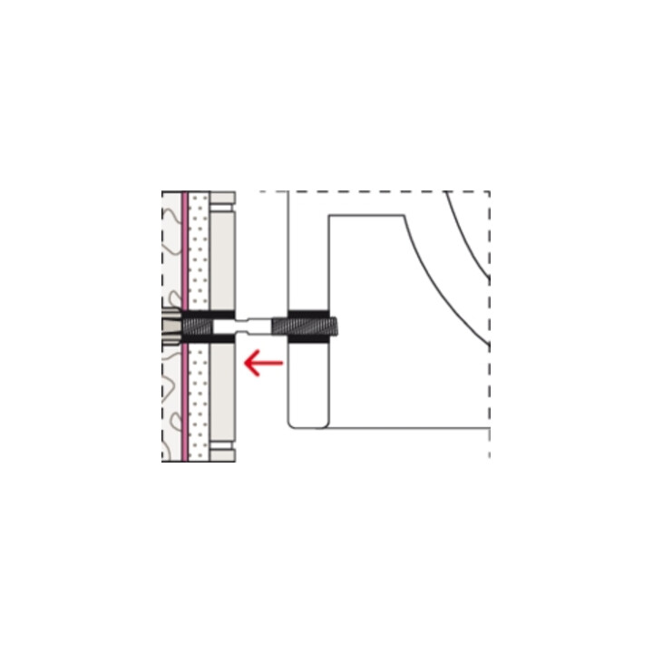 fischer Urinoirbevestiging UST 8 x 110
