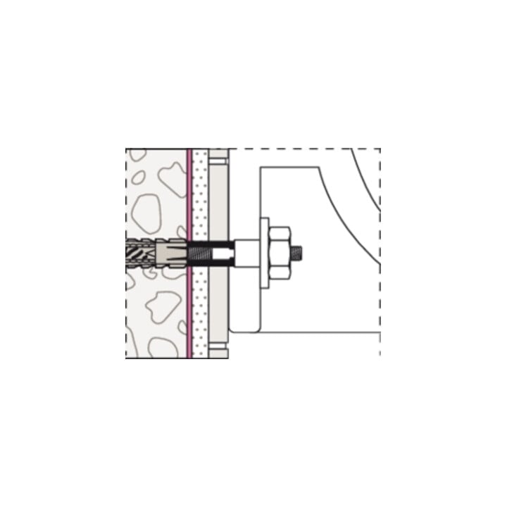 fischer Urinoirbevestiging UST 8 x 110