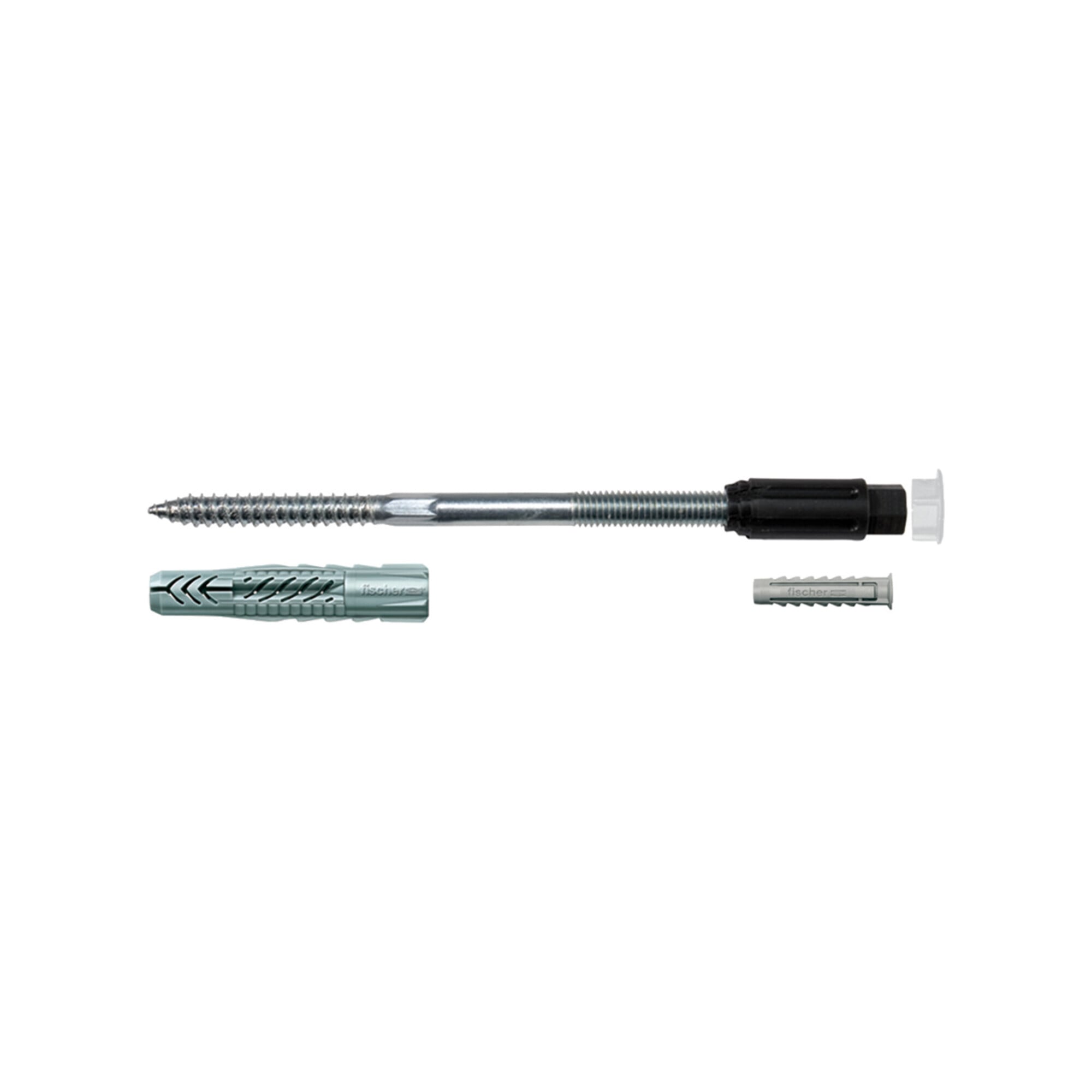 fischer Thermax 8/80 M6 Verankerungssystem für Fassadenbefestigung mit Abstandsmontagesystem und metrischem Gewinde, Durchmesser 8mm, Länge 80mm,
