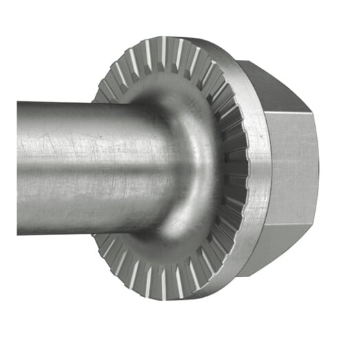 fischer Vis à béton UltraCut FBS II 10 x 160 105/95/75 US R à tête hexagonale avec rondelle intégrée