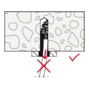 fischer Vis à béton UltraCut FBS II 12 x 190 130/115/90 US à tête hexagonale avec rondelle intégrée-5