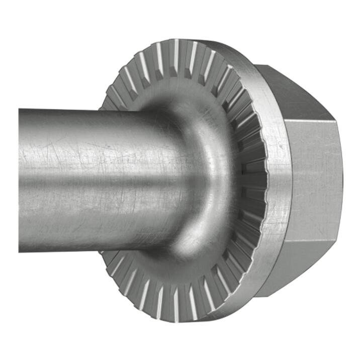 fischer Vis à béton UltraCut FBS II 8 x 160 110/95 US R à tête hexagonale avec rondelle intégrée