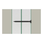 fischer Vis à cloison sèche 3,9x35 Trompk.phos GG PH-4