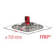 fischer Vis à tête fraisée LKS M12x25 A2-5
