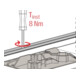 fischer Vis à tête fraisée LKS M12x25 A2
