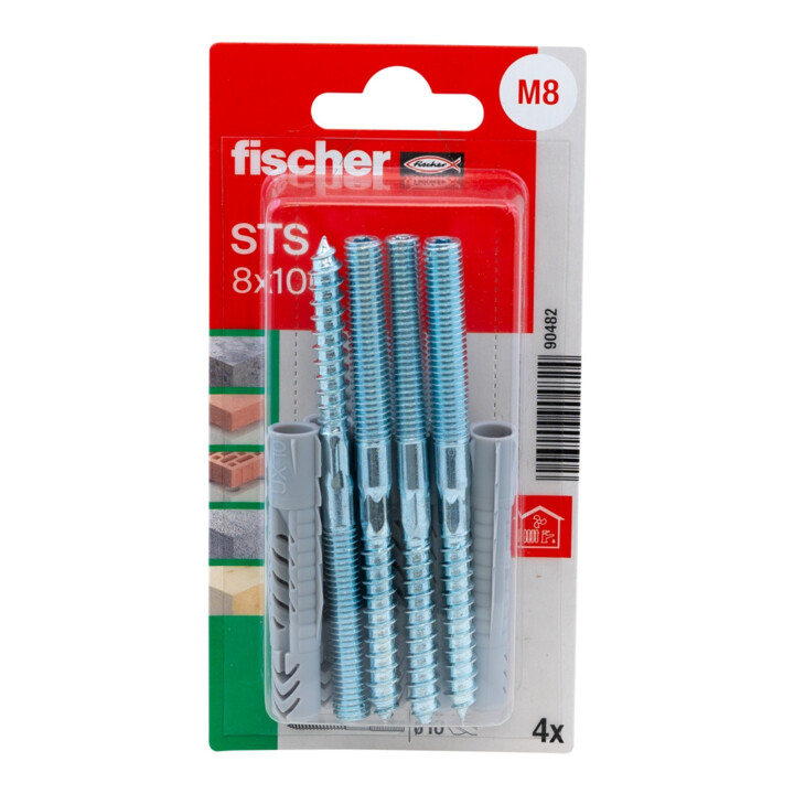 fischer Vis à tige filetée STS 8 x 100 + UX K SB-SaMo