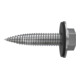fischer vis autoforeuse 6,0 x 25 mm EPDM A2 acier inoxydable A2