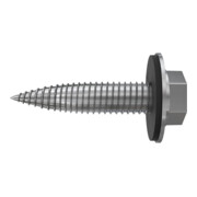 fischer vis autoforeuse 6,0 x 25 mm EPDM A2 acier inoxydable A2-4