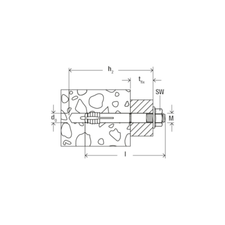 fischer Vis de maçonnerie MR 12