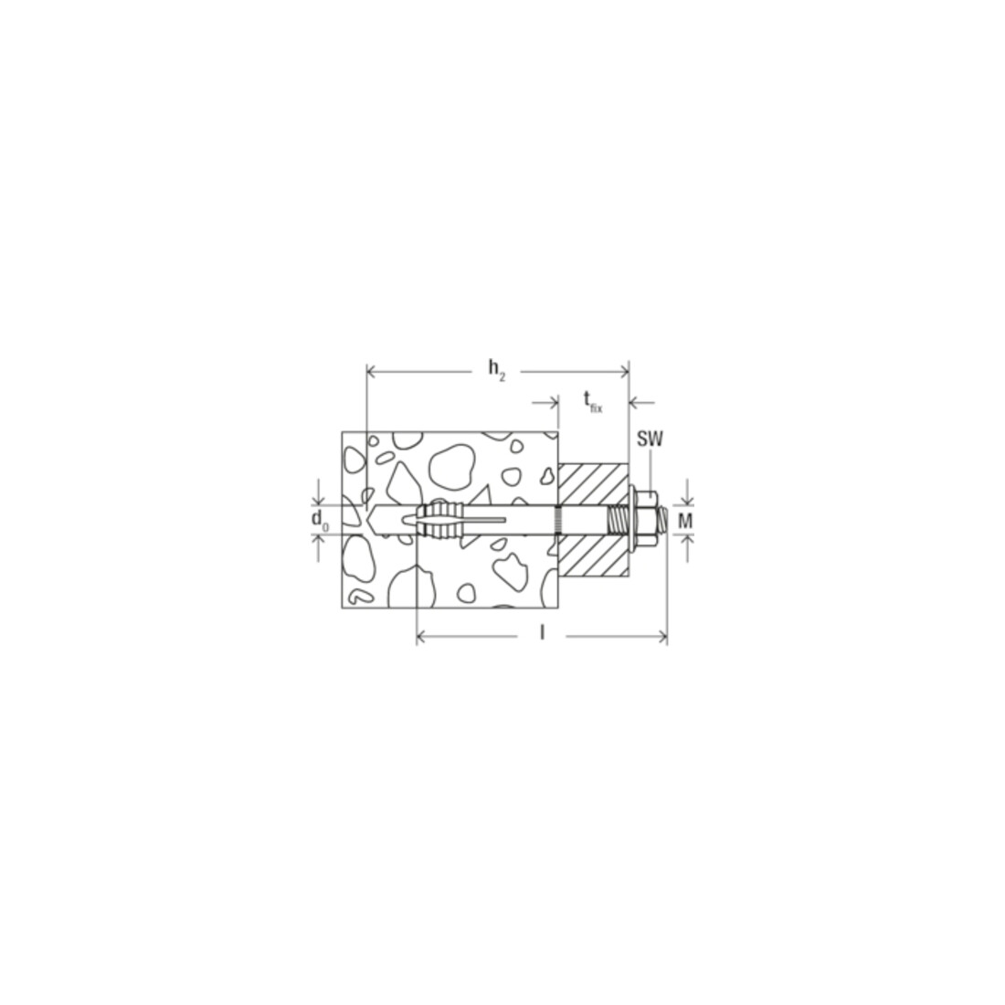 fischer Vis de maçonnerie MR 12