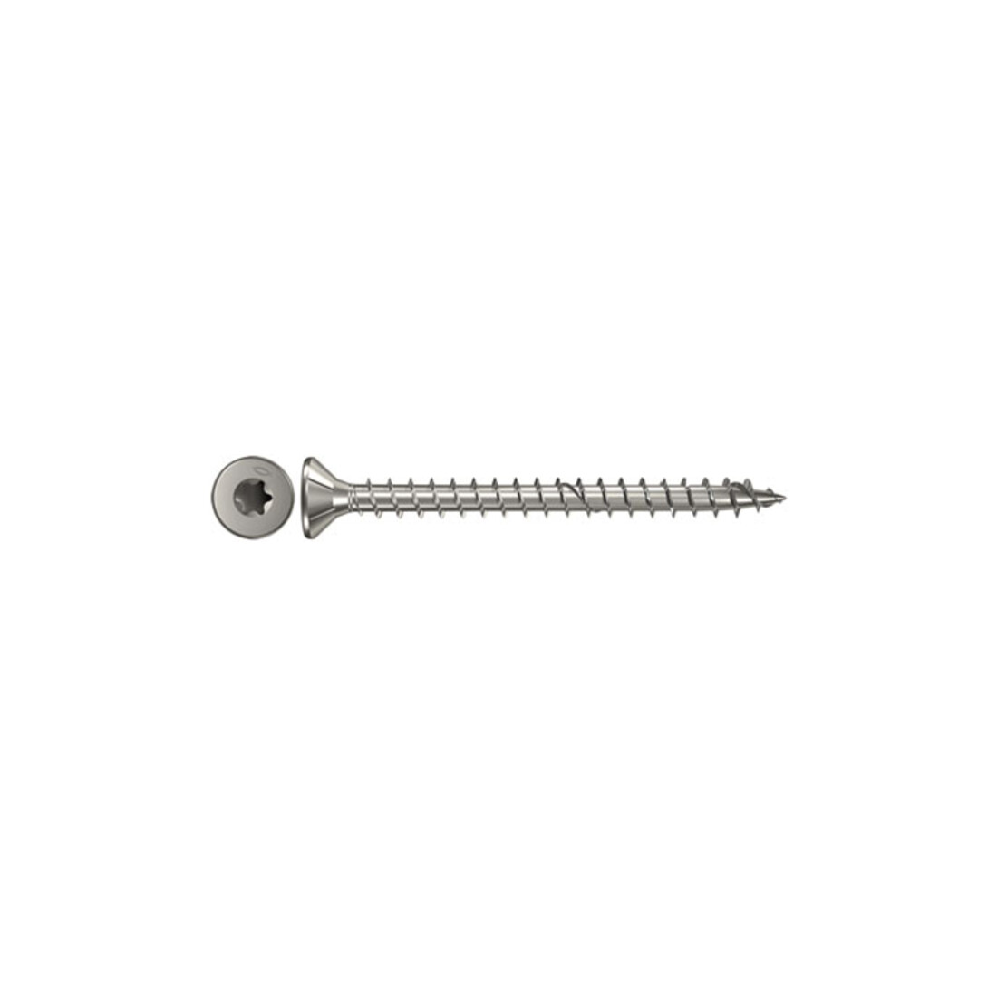 Vis à tête fraisée fischer Power-Fast FPF-ST, empreinte TX, inox A4, filetage total