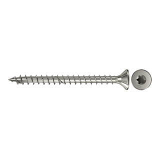 Vis à tête fraisée fischer Power-Fast FPF-ST, empreinte TX, inox A4, filetage total