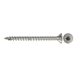 Vis à tête fraisée fischer Power-Fast FPF-ST, empreinte TX, inox A4, filetage total