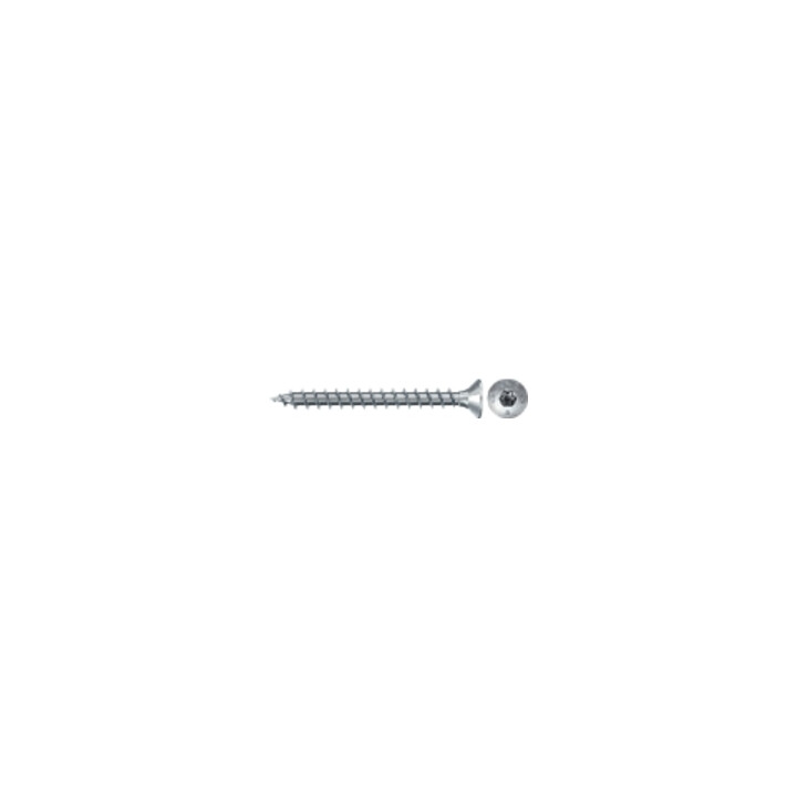 fischer Vis PowerFast II FPF II CTF 3,0x25 BC 500 Tête fraisée, empreinte TX, zingué blanc, filetage total