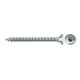 fischer Vis PowerFast II FPF II CTF 3,0x30 BC 500 Tête fraisée, empreinte TX, zingué blanc, filetage total